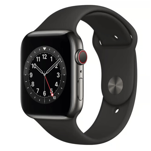 Apple Watch Series 6 - 44mm Cellular Roestvrij Staal - Always-on display - Grijs Tweedehands
