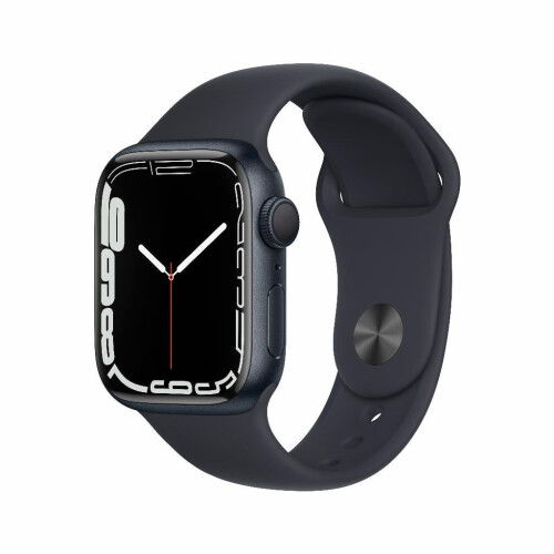 Refurbished Apple Watch Series 7 41 mm Zwart Licht gebruikt Tweedehands