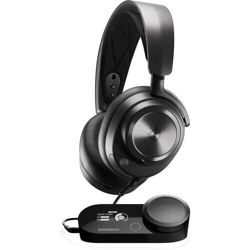 Refurbished Arctis Nova Pro geluidsdemper gaming Hoofdtelefoon - microfoon Zwart Tweedehands