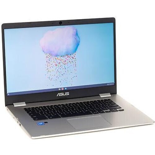 Refurbished Asus Chromebook C523NA-EJ0341 Celeron 1.1 GHz 64GB eMMC - 8GB QWERTY - Engels Tweedehands
