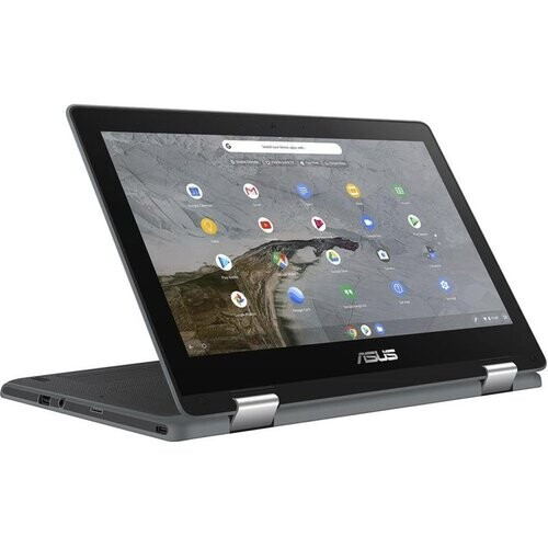 Refurbished Asus Chromebook Flip C214 Touch Celeron 1.1 GHz 32GB SSD - 4GB QWERTY - Zweeds Tweedehands