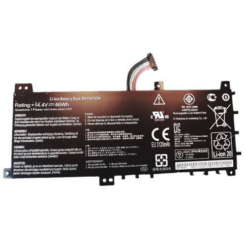 Refurbished battery for ASUS V451L V451LA S451LA B41N1304 original quality 14.4V /14.8V 3220mAh Tweedehands