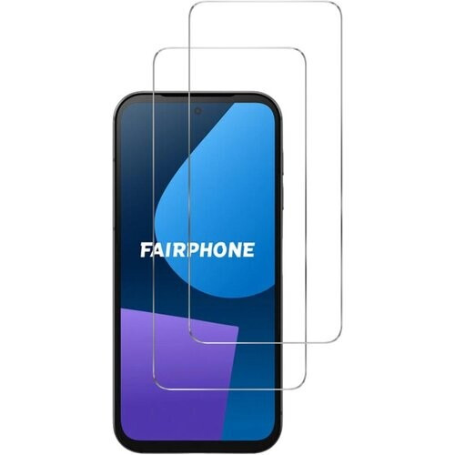 Refurbished Beschermend scherm Fairphone 5 Gehard glas - Gehard glas - Transparant Tweedehands