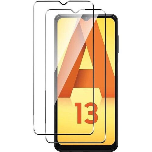 Refurbished Beschermend scherm Samsung Galaxy A13 4G Gehard glas - Gehard glas - Transparant Tweedehands