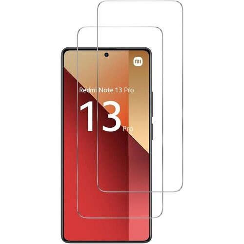 Refurbished Beschermend scherm Xiaomi Redmi Note 13 Pro 4G Gehard glas - Gehard glas - Transparant Tweedehands