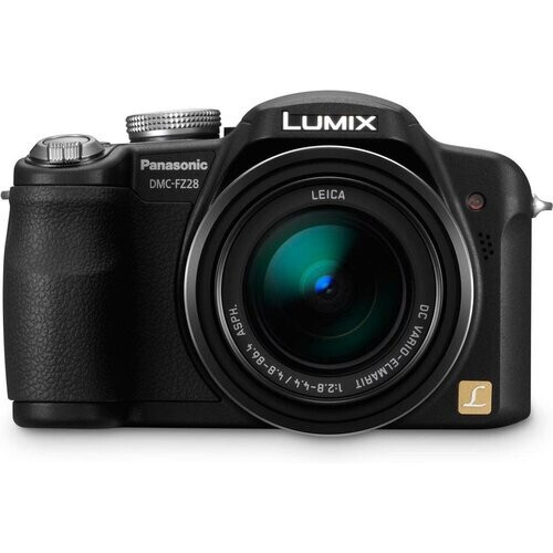 Refurbished Bridge camera Lumix DMC-FZ28 - Zwart + Panasonic DC Vario-Elmarit 27–486mm f/2.8–4.4 ASPH. f/2.8–4.4 Tweedehands