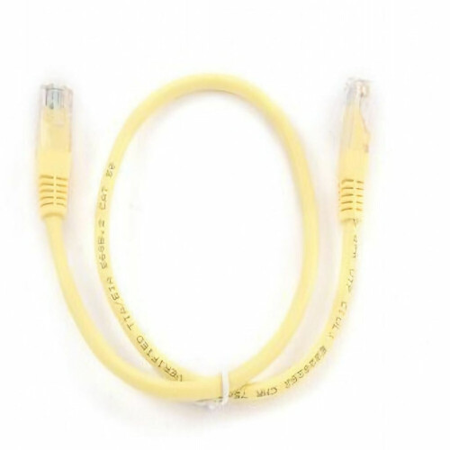 Refurbished Cablexpert UTP CAT5e Patch Cable, yellow, 1.5m Tweedehands
