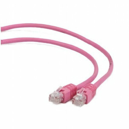 Refurbished Cablexpert UTP CAT5e Patch Cable,pink, 0.25m Tweedehands