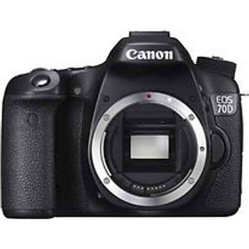 Refurbished Canon EOS 70D body zwart Tweedehands