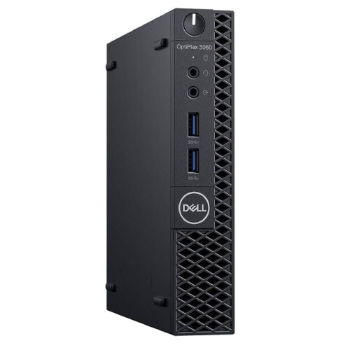 Refurbished Dell Optiplex 3060 Micro USFF - Intel Core i7-8e Generatie - 16GB RAM - 256GB SSD - Windows 11 Tweedehands
