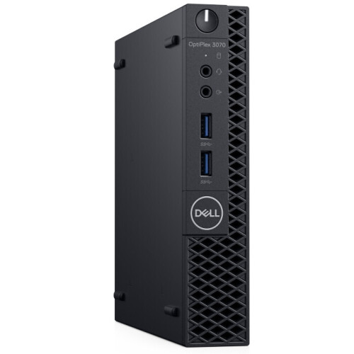 Refurbished Dell Optiplex 3070 Micro USFF - Intel Core i3-8e Generatie - 8GB RAM - 256GB SSD - Windows 11 Tweedehands