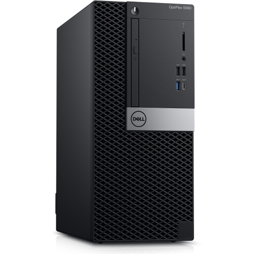 Refurbished dell optiplex 5060 Micro Tower - Intel Core i5-8e Generatie - 8GB RAM - 256GB SSD - Windows 11 Tweedehands
