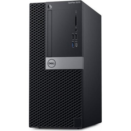 Refurbished Dell OptiPlex 5070 MT Core i3 3.6 GHz - SSD 1 TB RAM 16GB Tweedehands