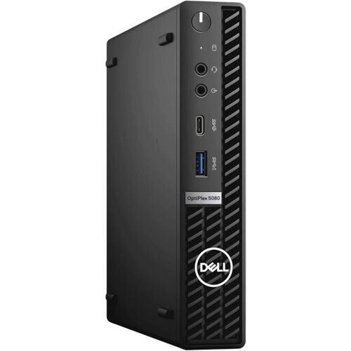 Refurbished Dell OptiPlex 5080 Micro Core i5 3 GHz - HDD 500 GB RAM 32GB Tweedehands