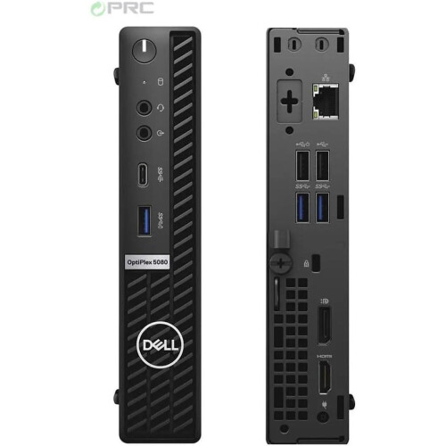 Refurbished Dell OptiPlex 5080 USFF - Intel Core i7-10e Generatie - 16GB RAM - 512GB SSD - Windows 11 Tweedehands