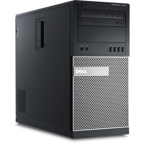 Refurbished Dell Optiplex 7010 Micro Tower - Intel Core i5-3e Generatie - 8GB RAM - 240GB SSD - Windows 10 Tweedehands