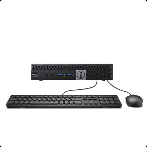 Refurbished Dell Optiplex 7040 Micro Tower - Intel Core i7-6e Generatie - 16GB RAM - 256GB SSD - Windows 11