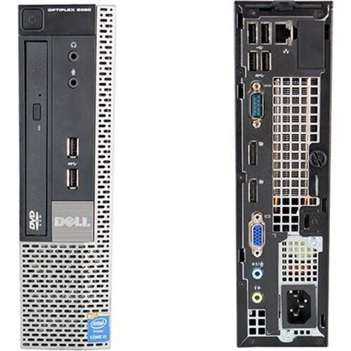 Refurbished Dell OptiPlex 9020 USFF Core i5 2.9 GHz - SSD 256 GB RAM 16GB Tweedehands