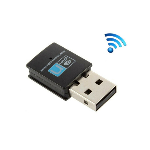 Refurbished Draadloos N Mini USB adapter, 300Mbps, Realtek 8192EU Tweedehands