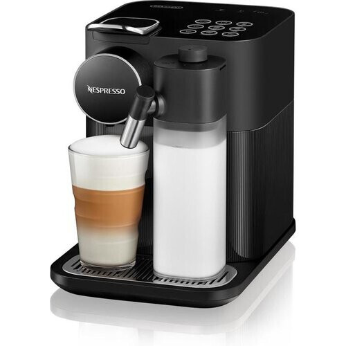 Refurbished Espressomachine gecombineerd Compatibele Nespresso De'Longhi Gran Lattissima EN650.B 1,0000L - Zwart Tweedehands