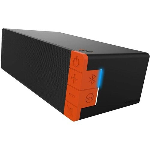 Refurbished Essentiel B Oglo Speaker Bluetooth - Zwart/Oranje Tweedehands