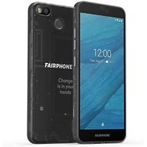 Refurbished Fairphone 3 Dual SIM 64GB zwart Tweedehands