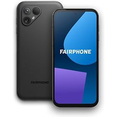 Refurbished Fairphone 5 Dual SIM 128GB matzwart Tweedehands