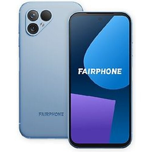 Refurbished Fairphone 5 Dual SIM 256GB hemelsblauw Tweedehands