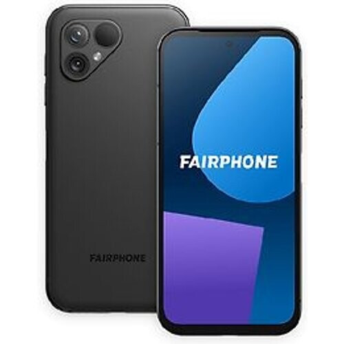 Refurbished Fairphone 5 Dual SIM 256GB matzwart Tweedehands