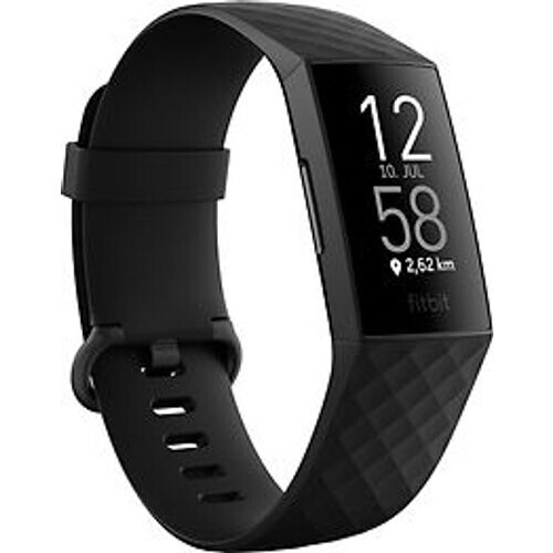 Refurbished Fitbit Charge 4 zwart Tweedehands