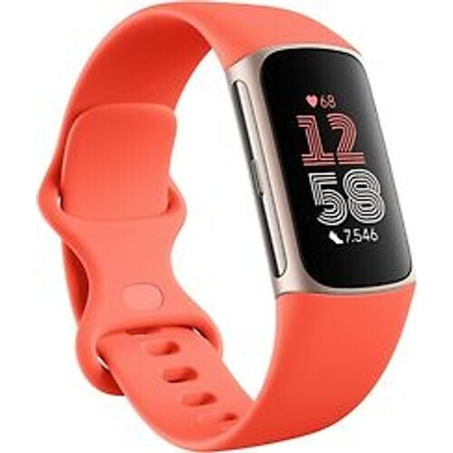 Refurbished Fitbit Charge 6 koraal Tweedehands