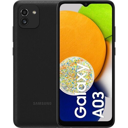Refurbished Galaxy A03 64GB - Zwart - Simlockvrij - Dual-SIM Tweedehands