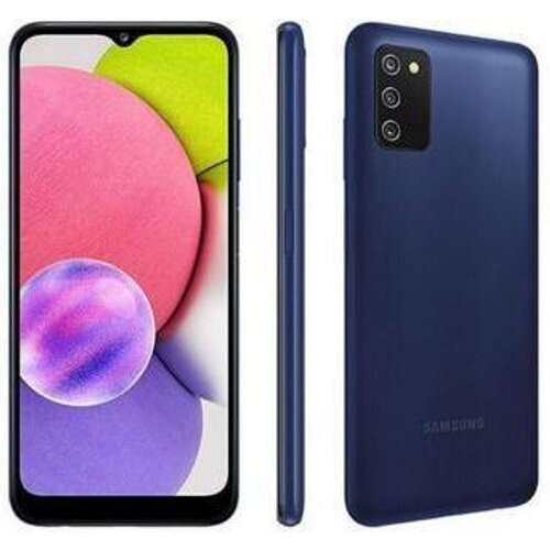 Refurbished Galaxy A03s 32GB - Blauw - Simlockvrij - Dubbele simkaart Tweedehands