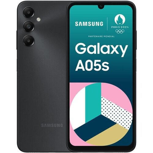 Refurbished Galaxy A05s 128GB - Zwart - Simlockvrij - Dubbele simkaart Tweedehands