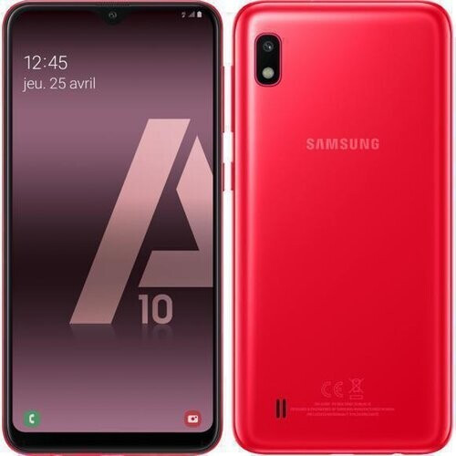 Refurbished Galaxy A10 32GB - Rood - Simlockvrij - Dual-SIM Tweedehands