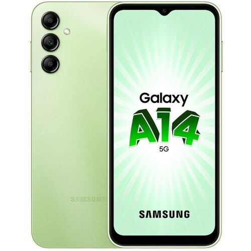 Refurbished Galaxy A14 5G 128GB - Groen - Simlockvrij - Dubbele simkaart Tweedehands