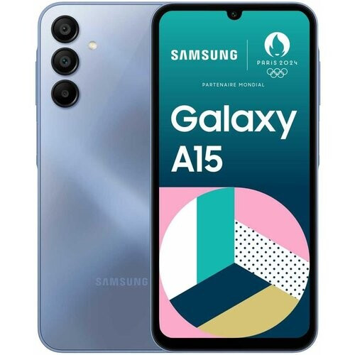 Refurbished Galaxy A15 128GB - Blauw - Simlockvrij - Dubbele simkaart Tweedehands