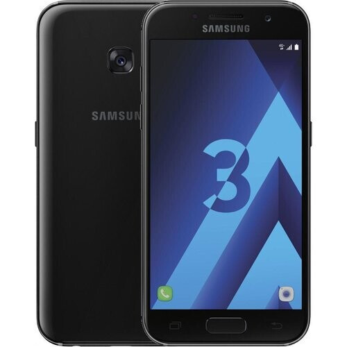 Refurbished Galaxy A3 (2017) 16GB - Zwart - Simlockvrij Tweedehands