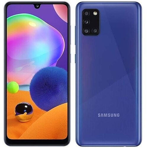 Refurbished Galaxy A31 128GB - Blauw - Simlockvrij - Dubbele simkaart Tweedehands