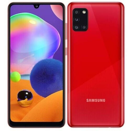 Refurbished Galaxy A31 64GB - Rood - Simlockvrij - Dubbele simkaart Tweedehands