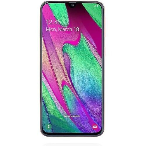 Refurbished Galaxy A40 64GB - Blauw - Simlockvrij - Dubbele simkaart Tweedehands