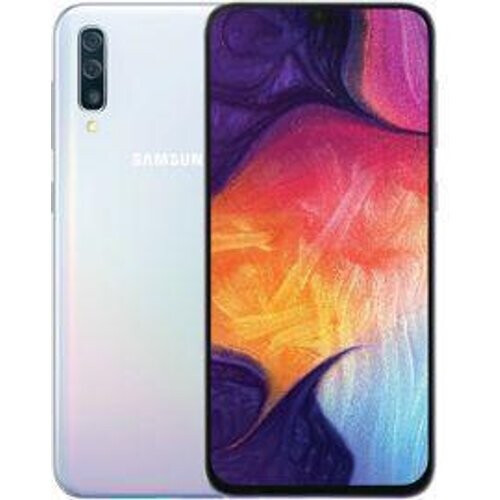 Refurbished Galaxy A50 128GB - Wit - Simlockvrij - Dubbele simkaart Tweedehands