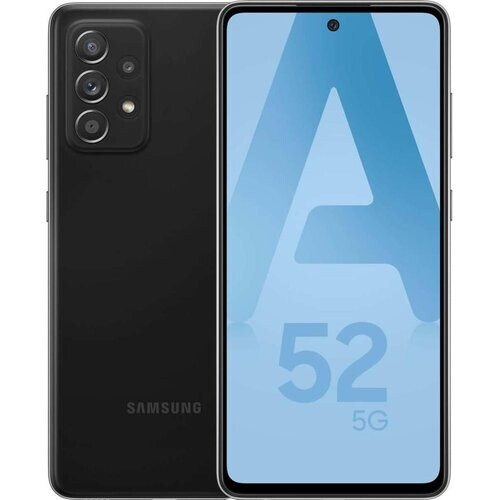 Refurbished Galaxy A52 5G 256GB - Zwart - Simlockvrij Tweedehands