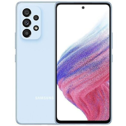 Refurbished Galaxy A53 5G 128GB - Blauw - Simlockvrij - Dubbele simkaart Tweedehands