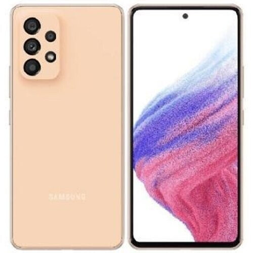 Refurbished Galaxy A53 5G 128GB - Oranje - Simlockvrij - Dubbele simkaart Tweedehands