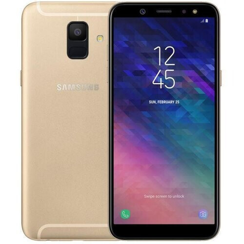 Refurbished Galaxy A6 (2018) 32GB - Goud - Simlockvrij - Dubbele simkaart Tweedehands