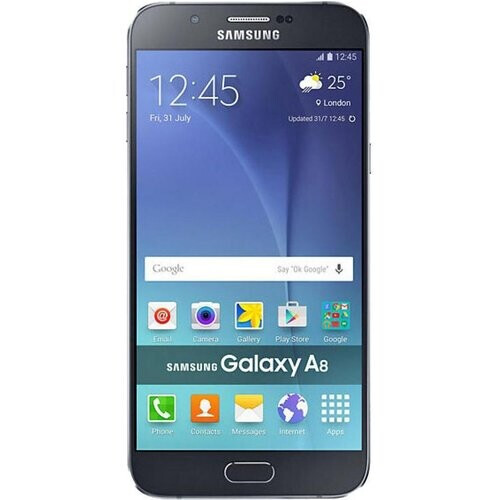 Refurbished Galaxy A8 32GB - Zwart - Simlockvrij - Dubbele simkaart Tweedehands