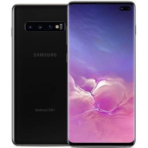 Refurbished Galaxy S10+ 128GB - Zwart - Simlockvrij - Dubbele simkaart Tweedehands