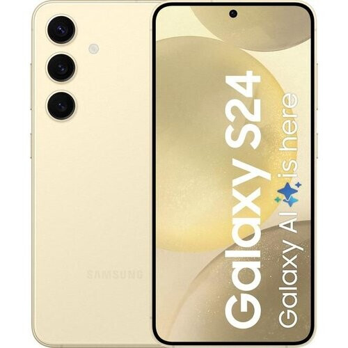 Refurbished Galaxy S24 256GB - Geel - Simlockvrij - Dual-SIM Tweedehands