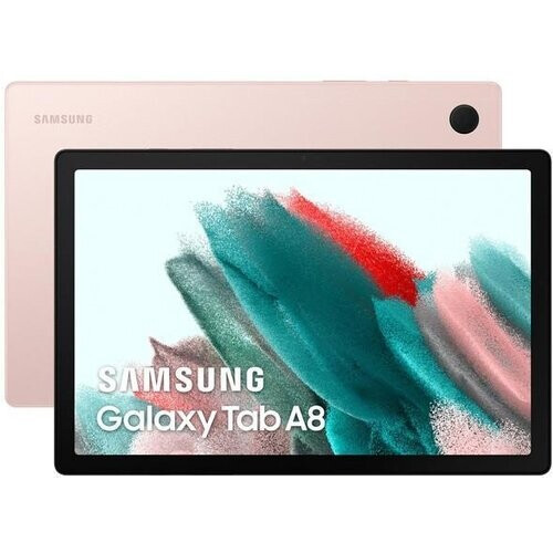 Refurbished Galaxy Tab A8 32GB - Roze (Rose Pink) - WiFi + 4G Tweedehands